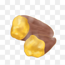 卡通手绘美食番薯