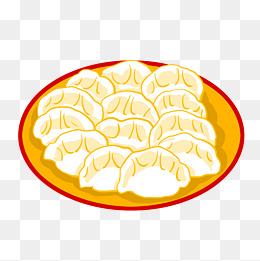 红边方盘饺子画布