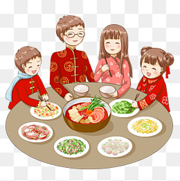新年2019年孩子们欢庆过年