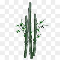 中国风简约清新竹子名人名言海报背景素材背景