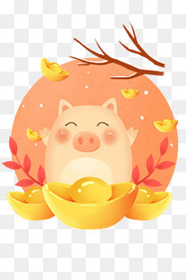 小清新插画风格24节气立春海报背景图片免费