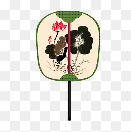 中国风古典扇子手绘