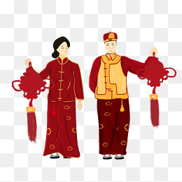 一对拥抱的夫妻免抠图