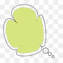 可爱卡通鲜花形状对话框
