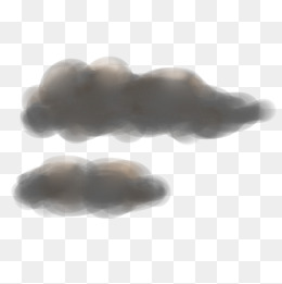 天空云朵手绘卡通系列乌云