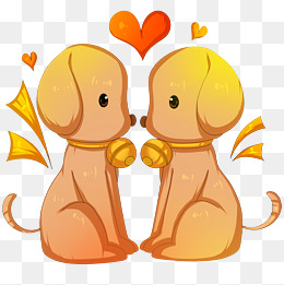 【卡通手绘狗素材】免费下载_卡通手绘狗图片