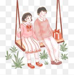 情人节之荡秋千温馨