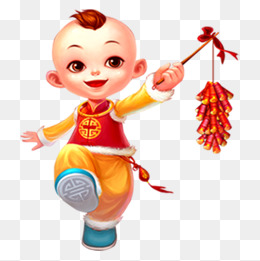 一群穿着中国传统汉服的小朋友
