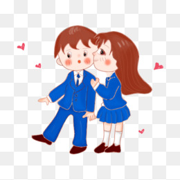 可爱情侣女生拉女生说悄悄话