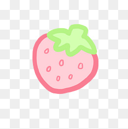 q版小草莓png