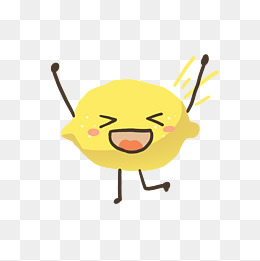 卡通可爱柠檬png
