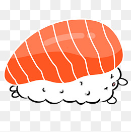 三文鱼卡通肉质装饰新鲜