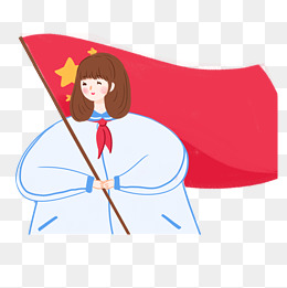 卡通动漫棕色短发免抠图
