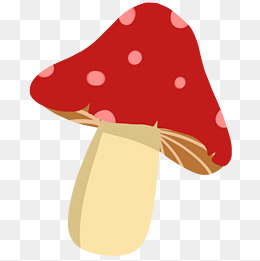 植物卡通美味蘑菇