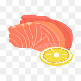 卡通美味肉类插画