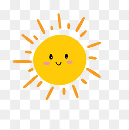 卡通可爱呆萌小太阳