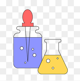 实验器材滴管插画