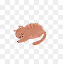 卡通睡觉的小猫下载