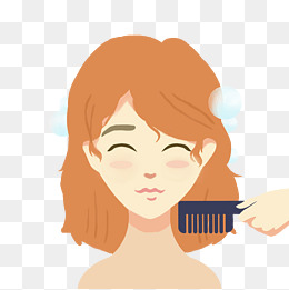 美妆美容美女手绘头像