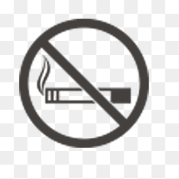 禁止吸烟卡通图标