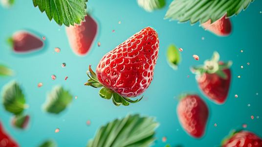 新鲜水果草莓摄影47