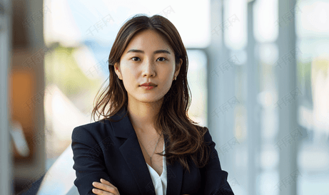 亚洲人商务女性肖像
