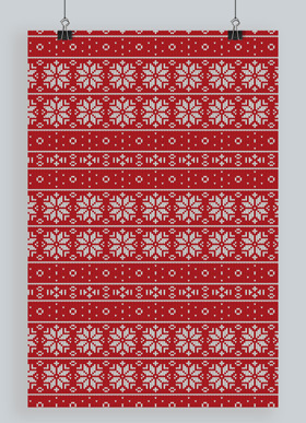 圣诞节·针织纹理