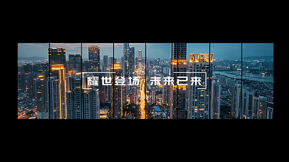照片快速翻页时间穿梭片头AE模版视频模板