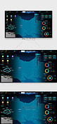 大数据网页扁平化蓝色科技