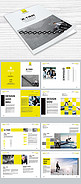 简约创意企业画册设计画册封面