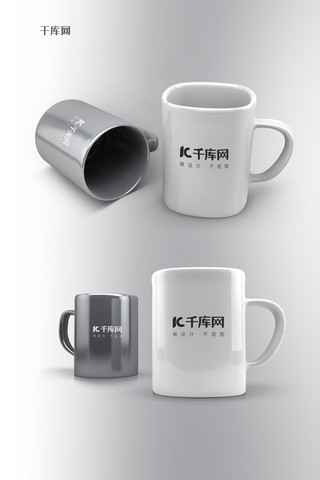 LOGO样机品牌形象LOGO应用马克杯样机