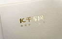 烫金质感LOGO样机展示素材