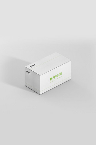 产品包装盒海报模板_白色产品包装展示样机
