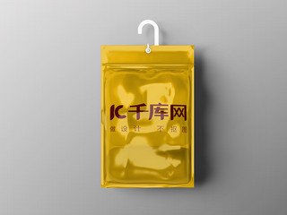 食品包装模版海报模板_食品包装袋展示样机模版