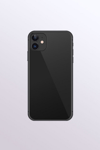 黑色简约苹果手机样机设计