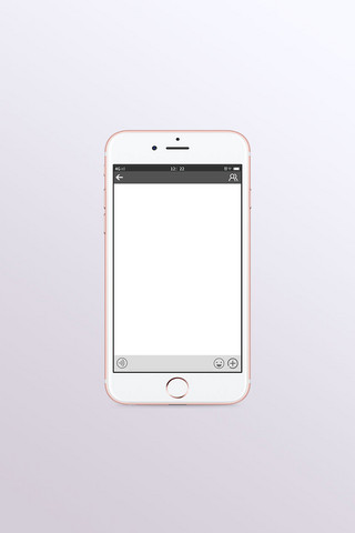 苹果手机样机白色海报模板_白色华丽苹果手机样机展示