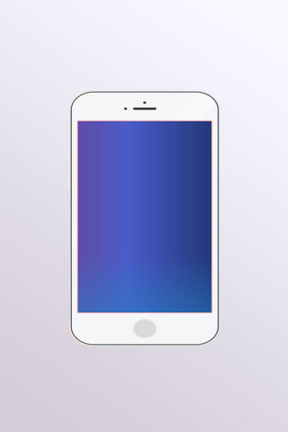 苹果手机样机白色海报模板_白色苹果手机样机设计