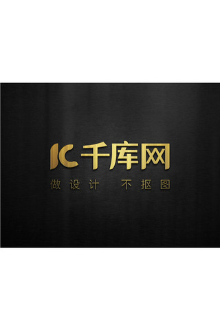 j字母logo海报模板_logo金属材质标志模板样机展示