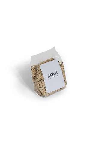 食品包装袋设计模板五谷透明简约样机