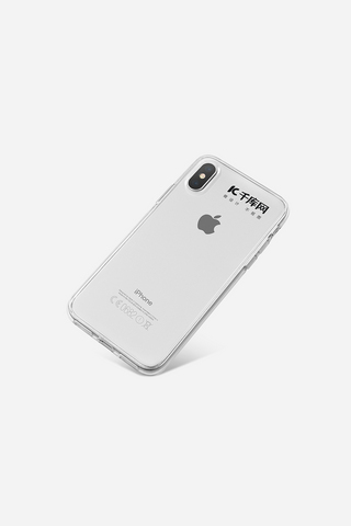 苹果手机样机白色海报模板_高端苹果手机模板智能白色简约样机