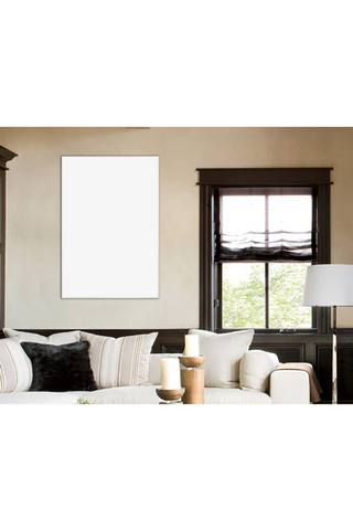 客厅内装饰画素材展示画框模型模板白色背景墙简约样机