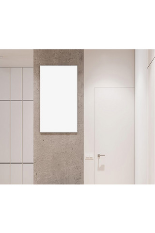 室内装饰模板画框模型展示白色简洁样机