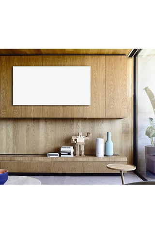 客厅装饰模板画框模型展示素材白色创意风格样机