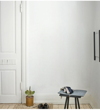 家居空白墙模板展示背景墙设计白色简约风格样机
