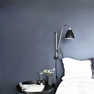室内空白墙壁模板背景墙展示灰色简约风格样机