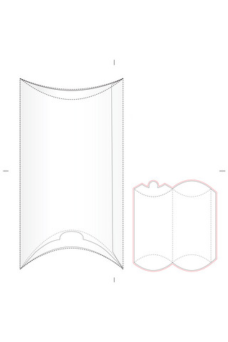 产品包装展开海报模板_包装设计图模板展示白色简约样机