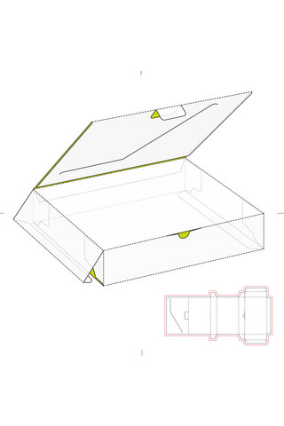 模产品包装盒海报模板_产品包装盒设计模板展示白色简约样机