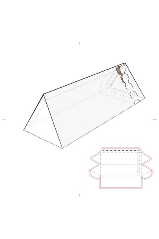 瓦楞盒包装模板展示白色简约样机