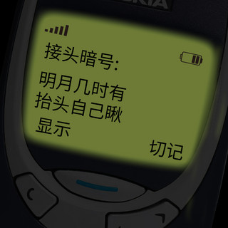 有内鬼暗语接头暗语绿色简约表情包