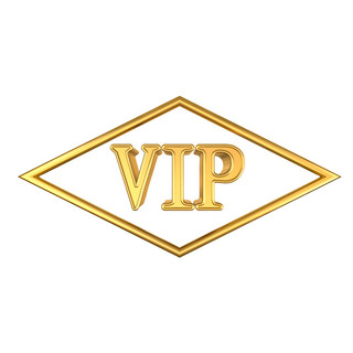 立体vip海报模板_C4D金色大气立体VIP元素